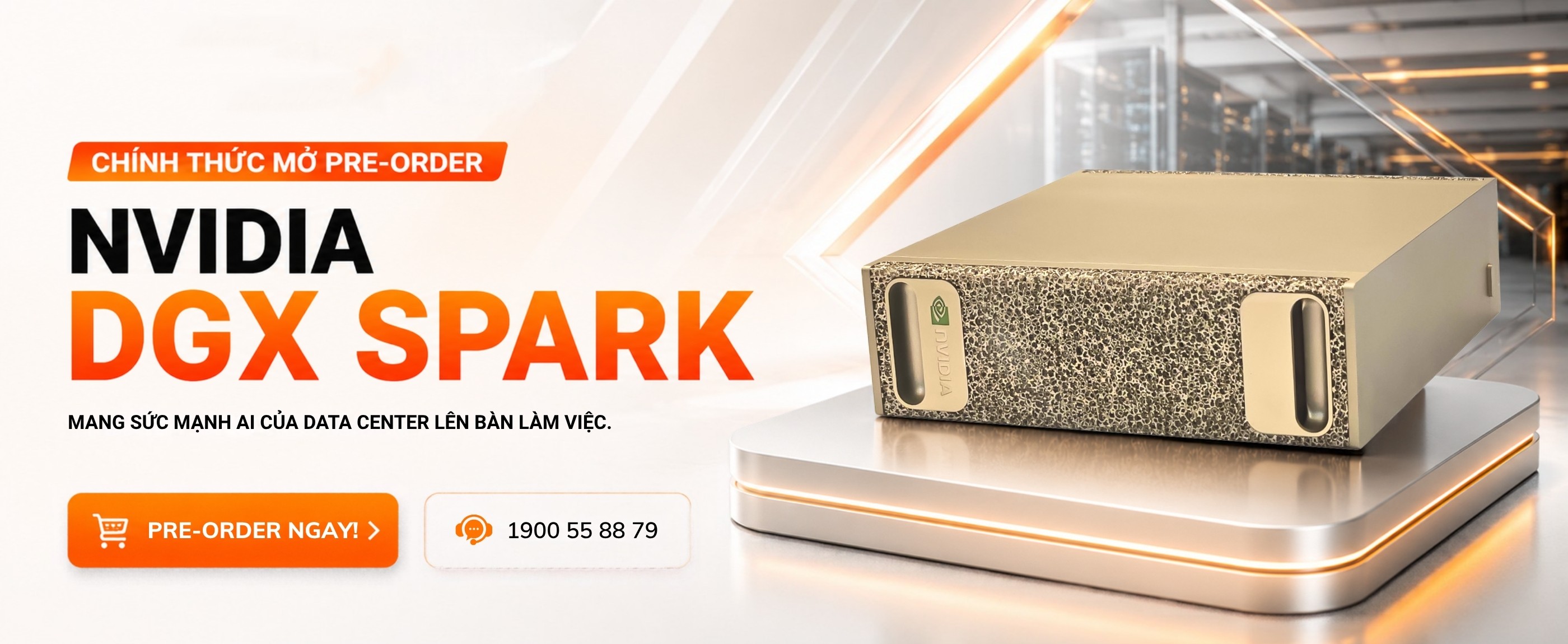 Máy tính AI với siêu chip NVIDIA GB10 Grace Blackwell